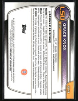 Grace Knox 2025-26 Bowman Chrome Prospects Reptilian Refractor #BCP-48