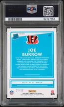 Load image into Gallery viewer, Joe Burrow 2020 Panini Donruss Optic Purple /50 #151 PSA 10
