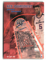 Juwan Howard 1997-98 Fleer Key Ingredient #4