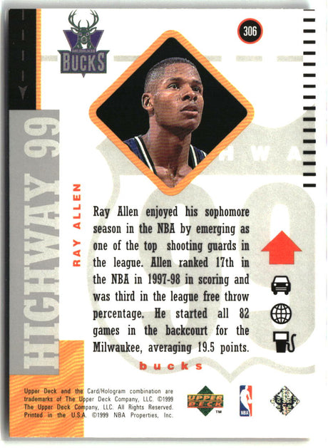 Ray Allen 1998-99 Upper Deck #306