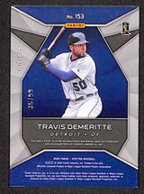 Travis Demeritte 2020 Panini Chronicles Spectra Neon Blue #153 #/99