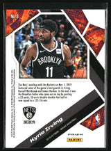 Kyrie Irving 2019-20 Panini Mosaic Will to Win Mosaic Green #3