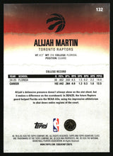 Alijah Martin 2025-26 Topps Signature Class #132