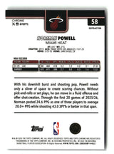 Norman Powell 2025-26 Topps Chrome Update Refractor #58