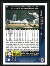 Sammy Sosa 1997 Collector's Choice #65