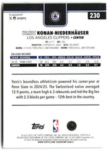 Yanic Konan-Niederhauserr 2025-26 Topps #230