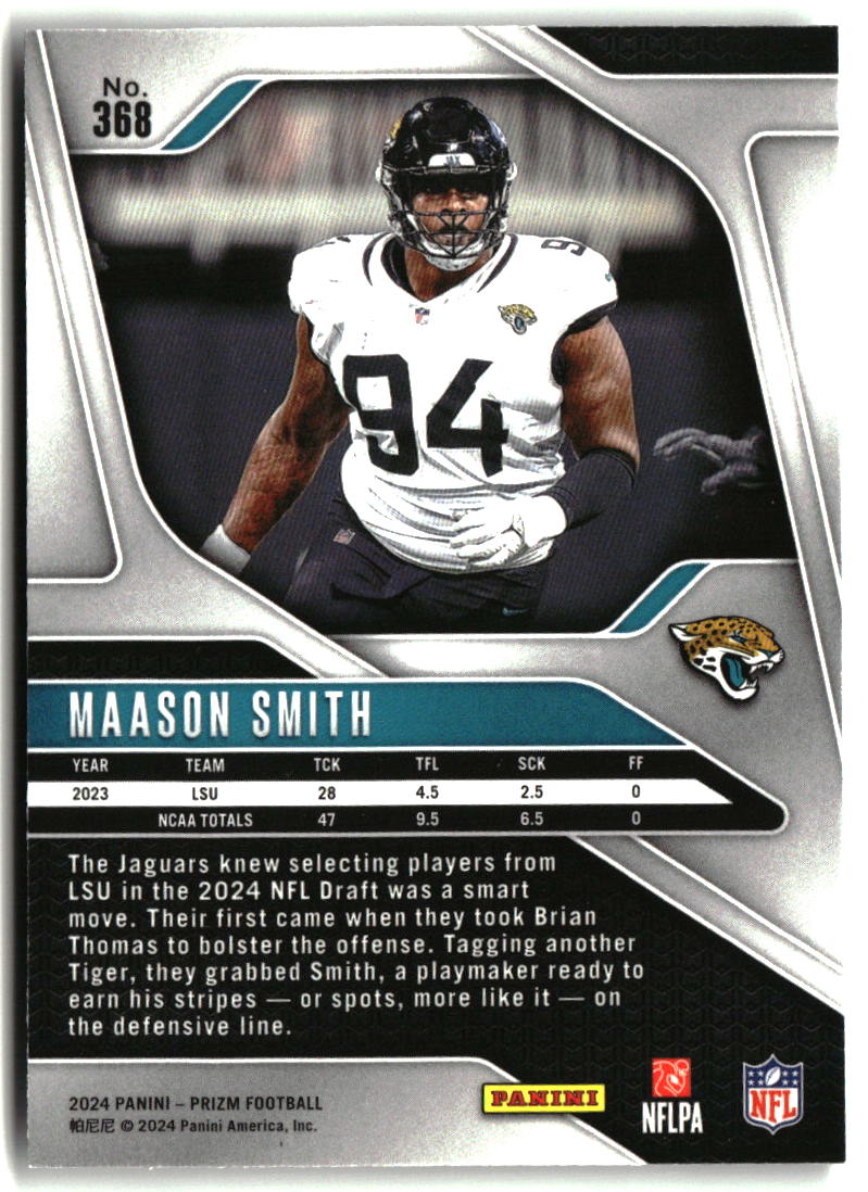 Maason Smith 2024 Panini Prizm #368
