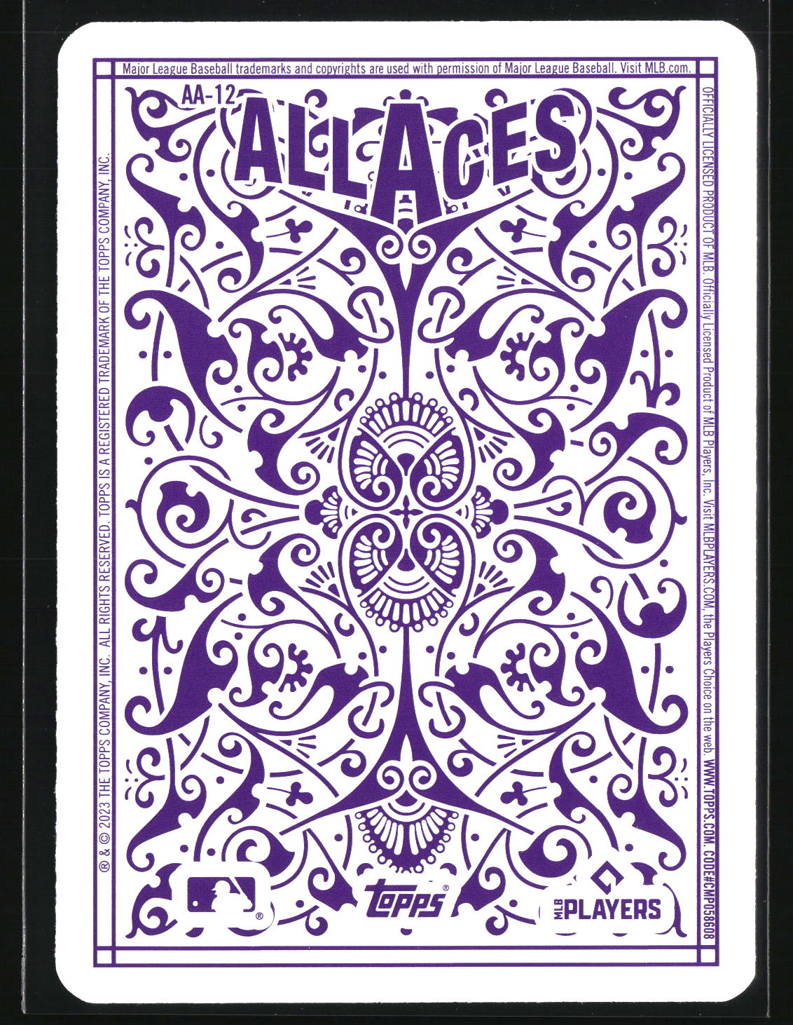 Shane McClanahan 2023 Topps All Aces #AA-12