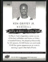 Ken Griffey Jr. 2021 Upper Deck Goodwin Champions #143