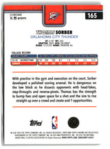 Thomas Sorber 2025-26 Topps Chrome Update #165