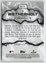 JJ Wetherholt 2026 Bowman Electric Sluggers #ES-12