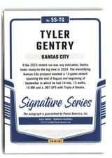 Tyler Gentry 2024 Donruss Signature Series Laser #SS-TG