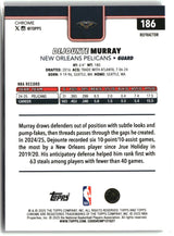 Dejounte Murray 2025-26 Topps Chrome Refractor #186