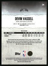 Devin Vassell 2025-26 Topps Signature Class #34