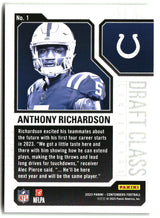 Anthony Richardson 2023 Panini Contenders Draft Class Contenders #1