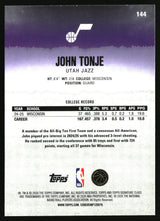 John Tonje 2025-26 Topps Signature Class #144