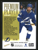 Brandon Hagel 2023-24 SkyBox Metal Universe Premium Player Gold #24PP #/99