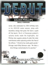 Julian Phillips 2023-24 Finest Debut #D-21