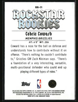 Cedric Coward 2025-26 Bowman Rockstar Rookies #RR-11