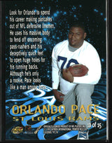 Orlando Pace 1997 SkyBox E-X2000 Star-Date-2000 #10