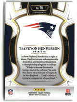 TreVeyon Henderson 2025 Panini Select #78