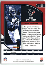 Nico Collins 2021 Panini Absolute - Retail #127