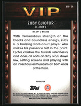 Zuby Ejiofor 2025-26 Bowman Very Important Prospects Refractors #VIP-24
