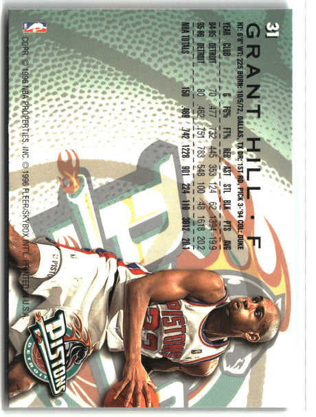 Grant Hill 1996-97 Fleer #31