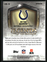 Peyton Manning 2025 Chrome Football Legends Of The Gridiron Refractor #LOG-10