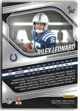 Riley Leonard 2025 Panini Prizm #342