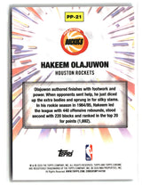Hakeem Olajuwon 2025-26 Topps Chrome Update Power Players #PP-21
