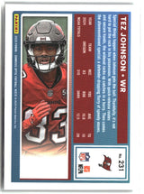 Tez Johnson 2025 Donruss Optic #231