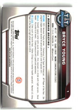 Bryce Young 2022 Bowman University Chrome #1