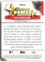 Hyeseong Kim 2025 Topps Update Stars of MLB #SMLB-83