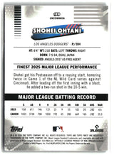 Shohei Ohtani 2026 Finest Mini-Diamond Refractors #150
