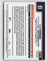 Gage Workman 2025 Topps Update Wood #US118