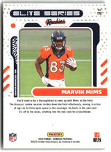 Marvin Mims 2023 Donruss Elite Series Rookies #19