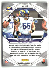 Braden Fiske 2024 Panini Phoenix Purple #160