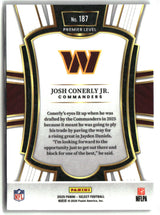 Josh Conerly Jr. 2025 Panini Select #187