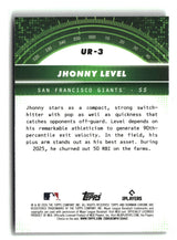 Jhonny Level 2026 Bowman Under the Radar #UR-3