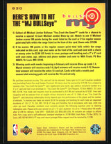 Michael Jordan 1997-98 Collector's Choice MJ BULLSeye #B3