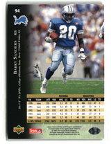 Barry Sanders 1995 Upper Deck Electric #94