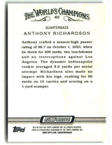 Anthony Richardson 2023 Topps Composite #403