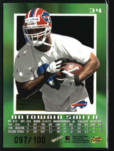 Antowain Smith 1997 SkyBox E-X2000 Essential-Credentials #34 #/100
