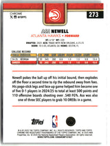 Asa Newell 2025-26 Topps Chrome #273
