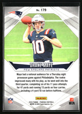 Drake Maye 2024 Panini Phoenix Orange Fade #179