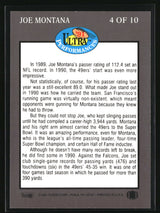 Joe Montana 1991 Ultra Ultra Performances #4