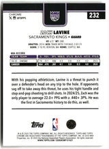 Zach LaVine 2025-26 Topps Chrome Prism Refractor #232