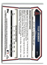Tyler Bremner 2026 Bowman Chrome Prospects Reptilian Blue Refractor #BCP-9
