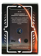 Jaden McDaniels 2025-26 Topps Chrome Update Activators #AC-19